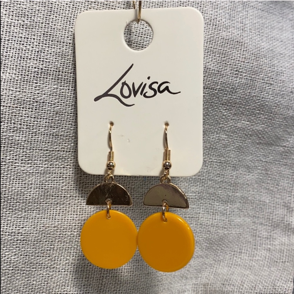 Lovisa Yellow & Gold Earrings